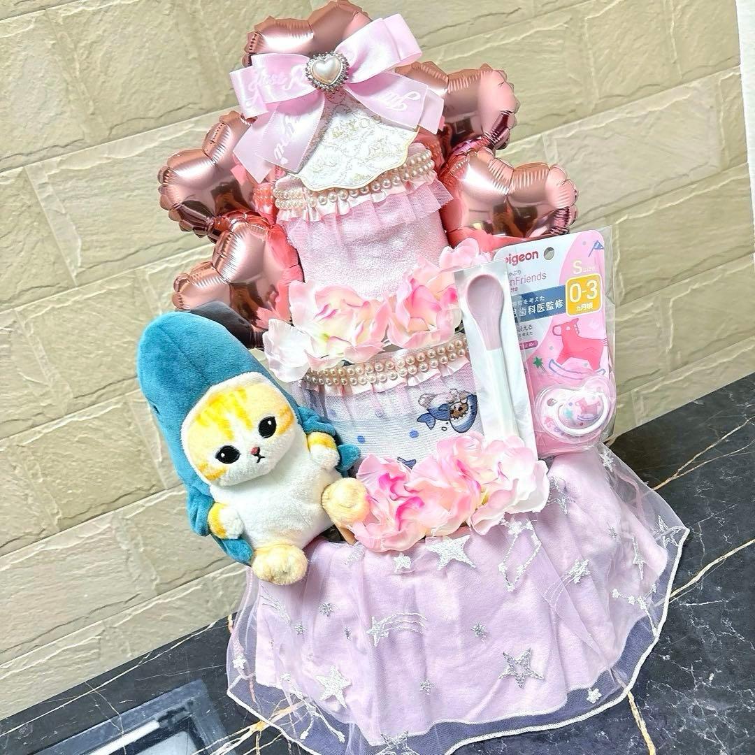 出産祝い　切り絵君　即購入⭕️ プロフ　サメにゃん　ベビーギフト