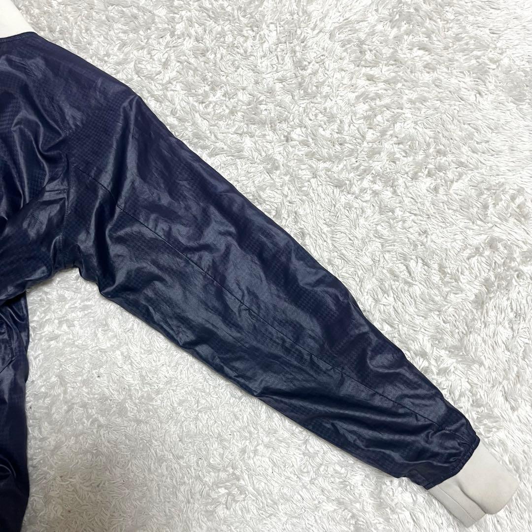 ✨入手困難✨パーリーゲイツ ナイロンジャケット 千鳥格子 ロゴ Lサイズ 蓄熱