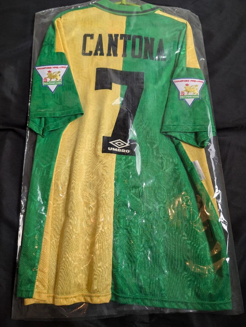 【当時物3rd！】エリック・カントナ/マンチェスターU/92-94シーズン3rd