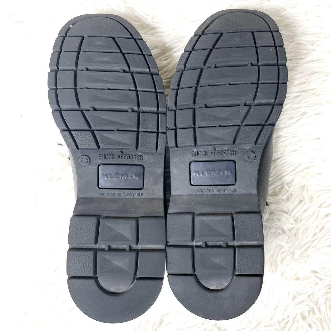 【美品】KLEMAN PADROR チロリアン ブラック 43