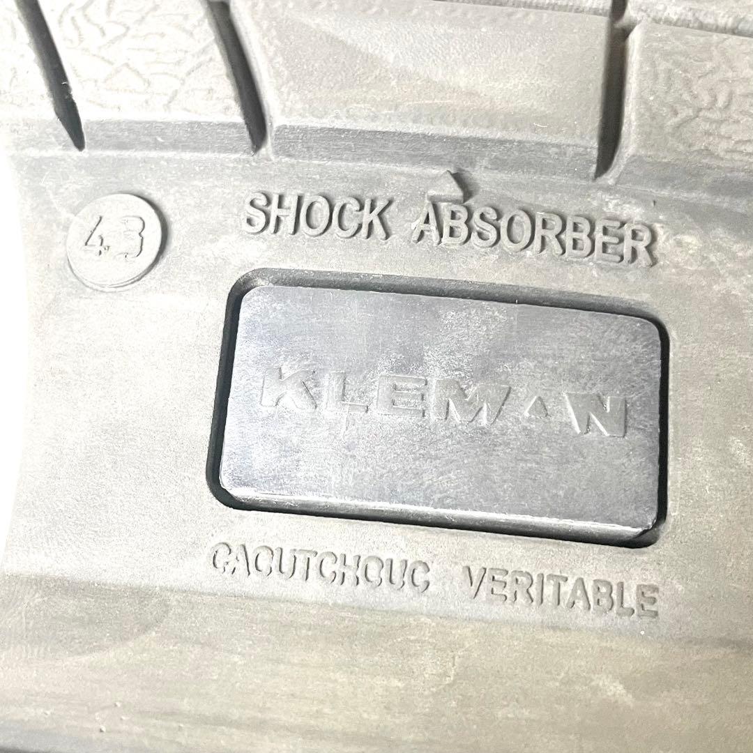 【美品】KLEMAN PADROR チロリアン ブラック 43