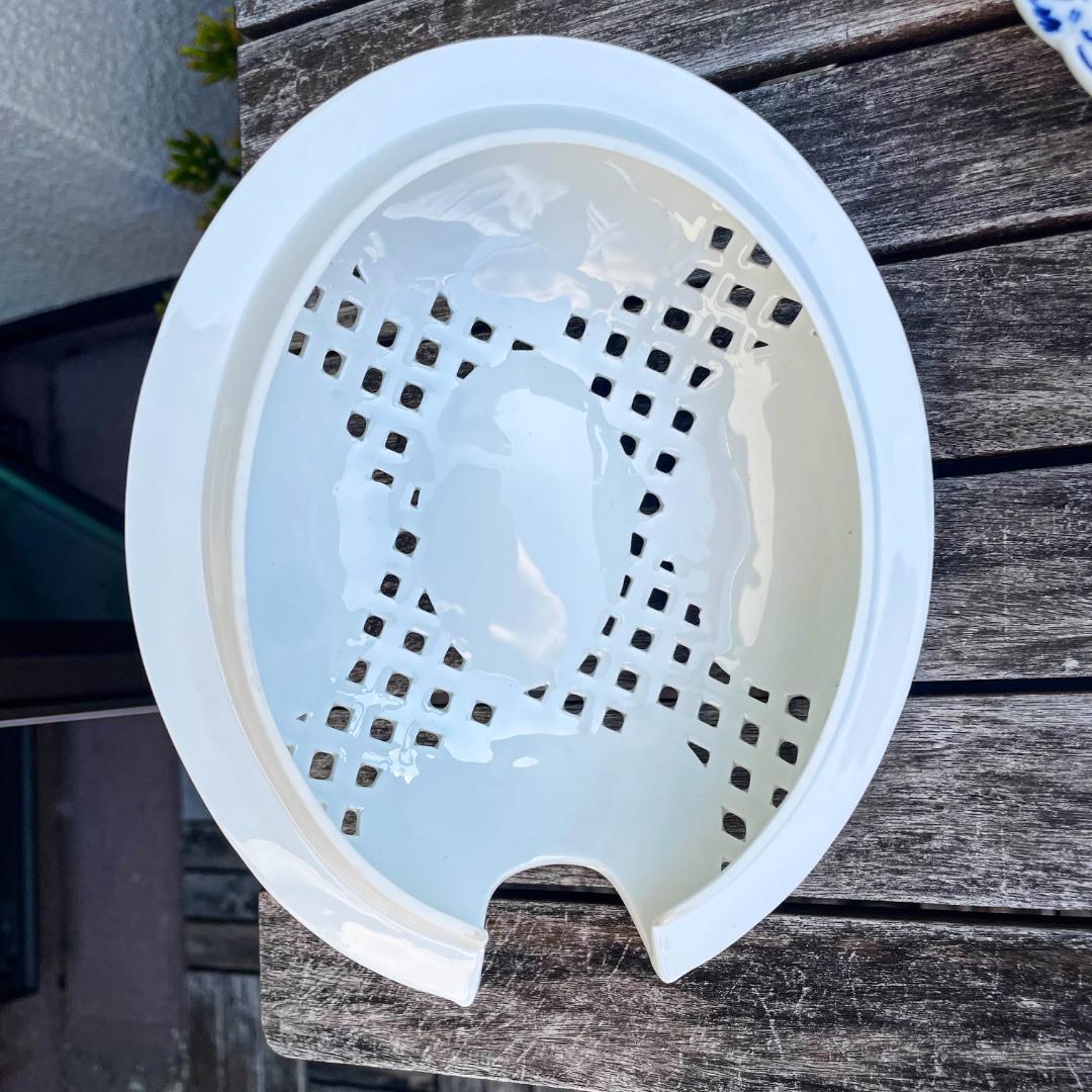 マイセン　スイーツボウル　蓋つき　レンゲ付き　ブルーオニオン