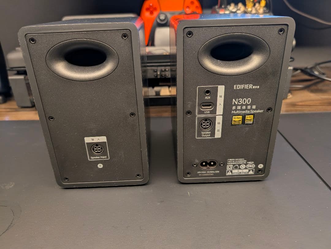 Edifier M60 箱無し、一部ケーブル無し