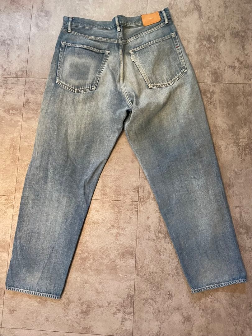 【美品】Graphpaper SELVAGE DENIM FIVE POCKET