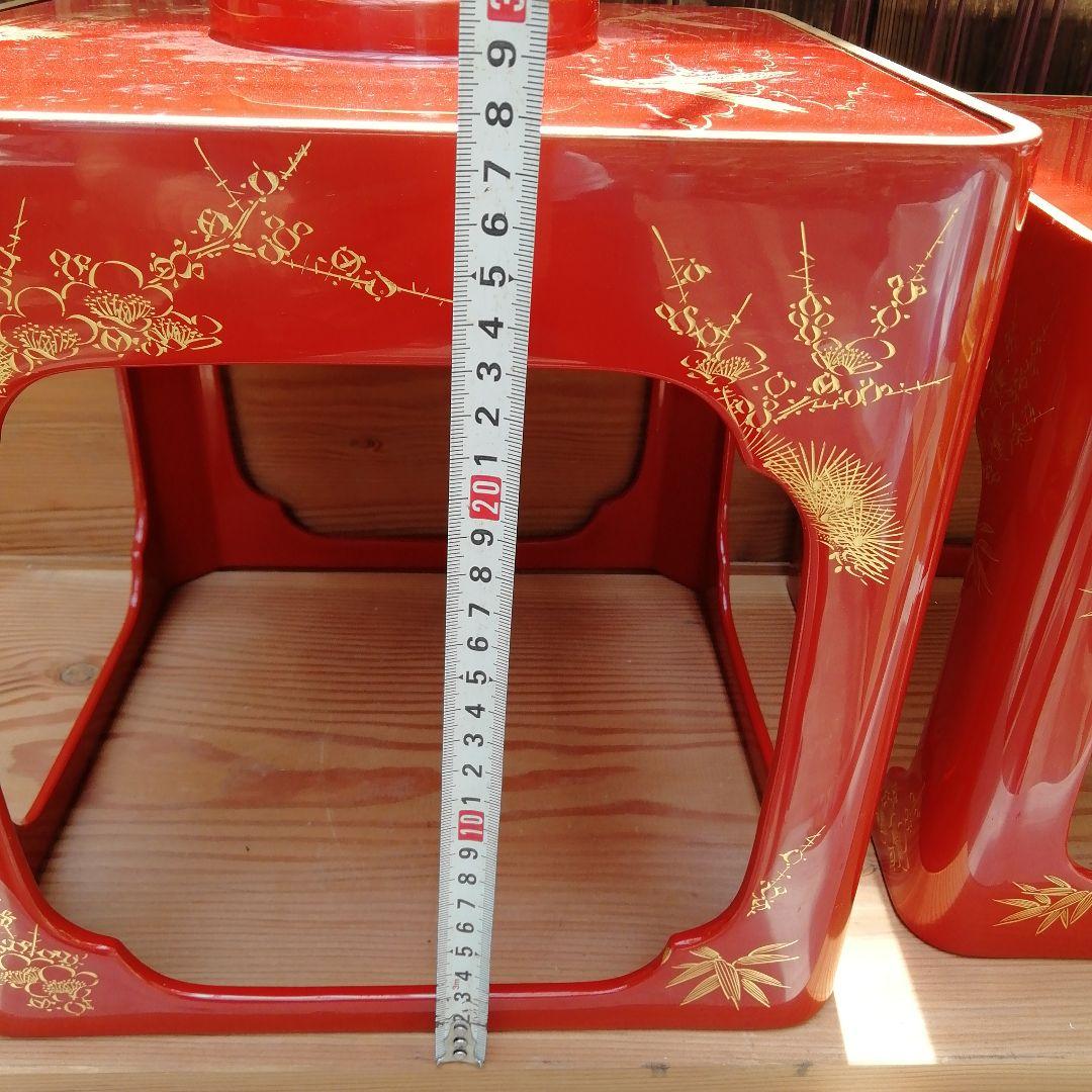 輪島塗　金蒔絵　七段盃　祝事