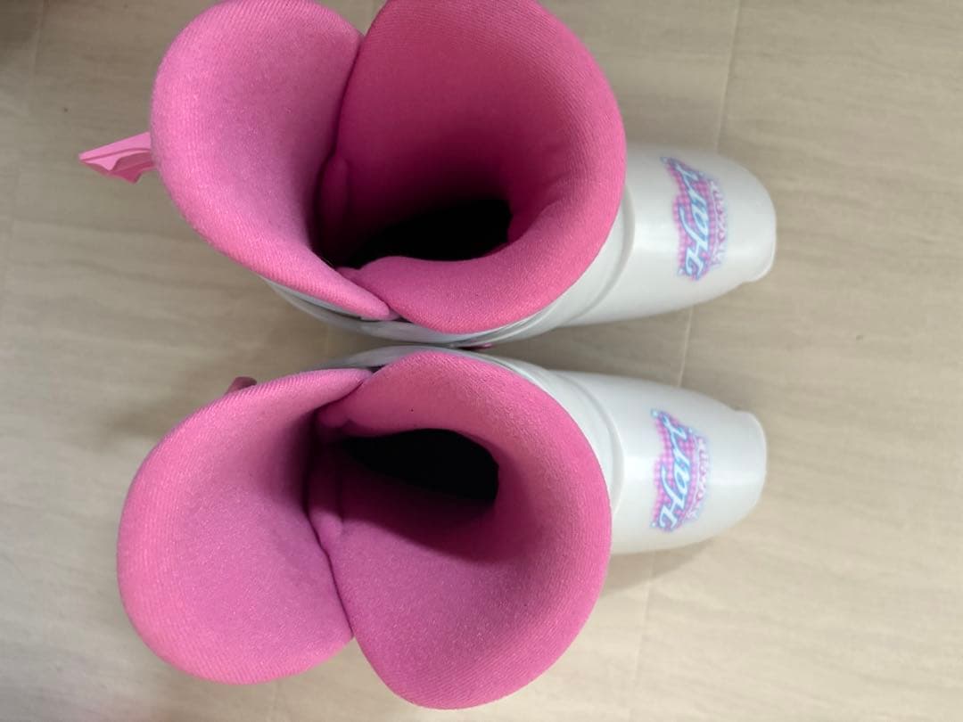 フ*ワ様 子ども用ピンクスキーセット135センチ