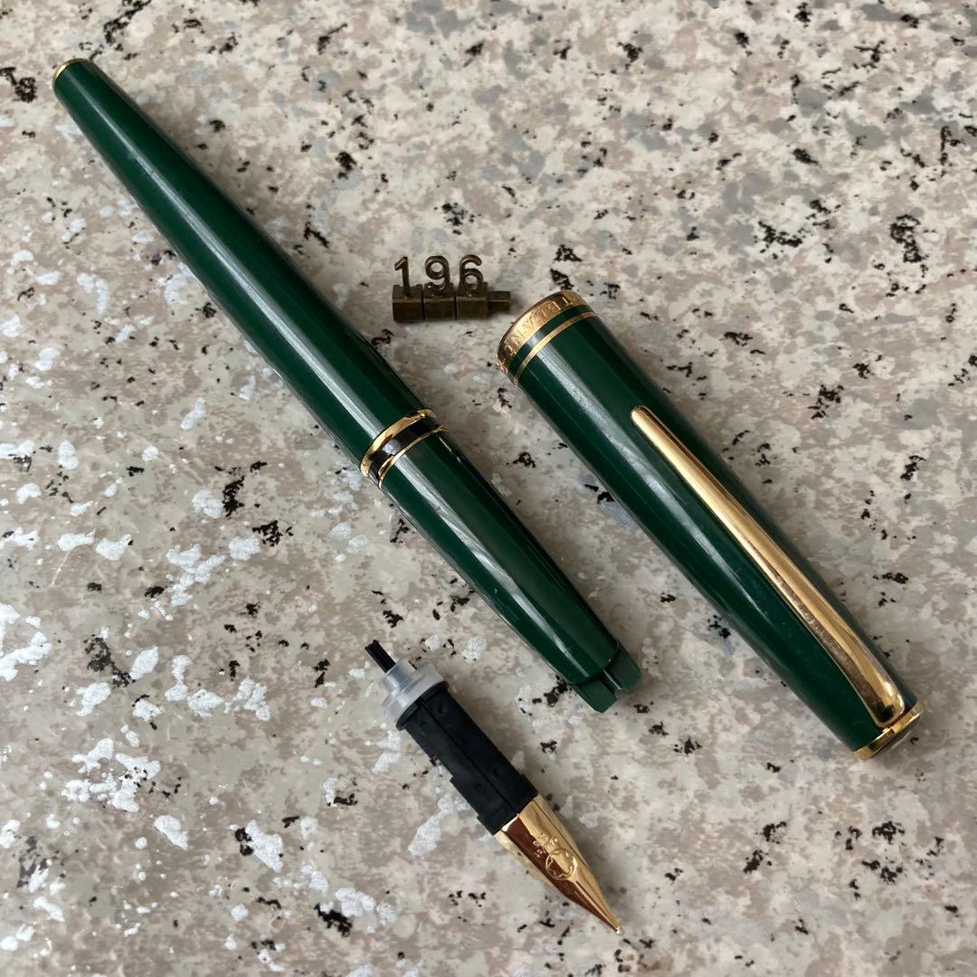 #196 オーバーホール済み 万年筆 モンブラン MONTBLANC 14k