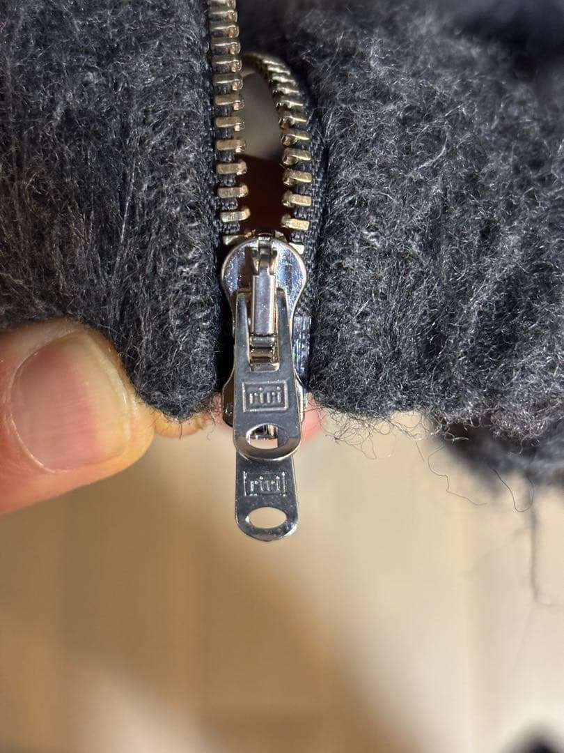 トップス Our legacy SHRUNKEN FULLZIP POLO 50