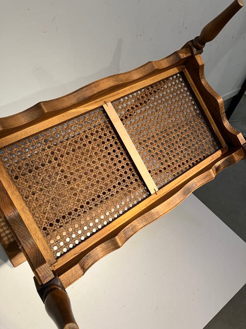 オールド、カリモク、サイドテーブル、レトロ、ジャパニーズモダン、キツツキ、旧ロゴ