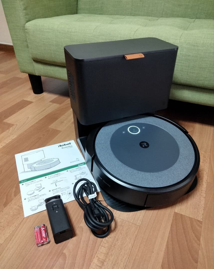 ルンバiRobotルンバi5+使用時間1時間未満　極美品　バーチャルウォール付き