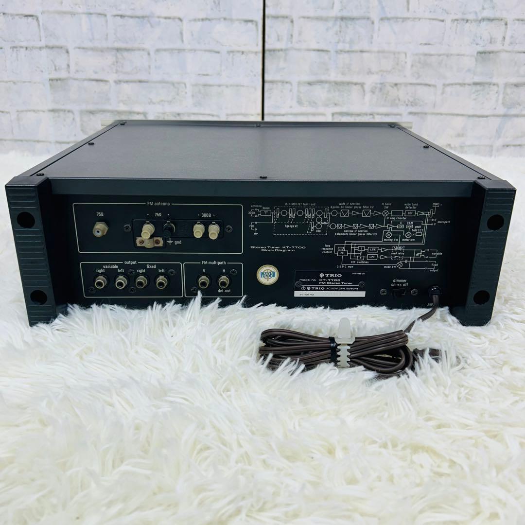 美品 TRIO KT-7700 ラジオチューナー オーディオ機器 トリオ