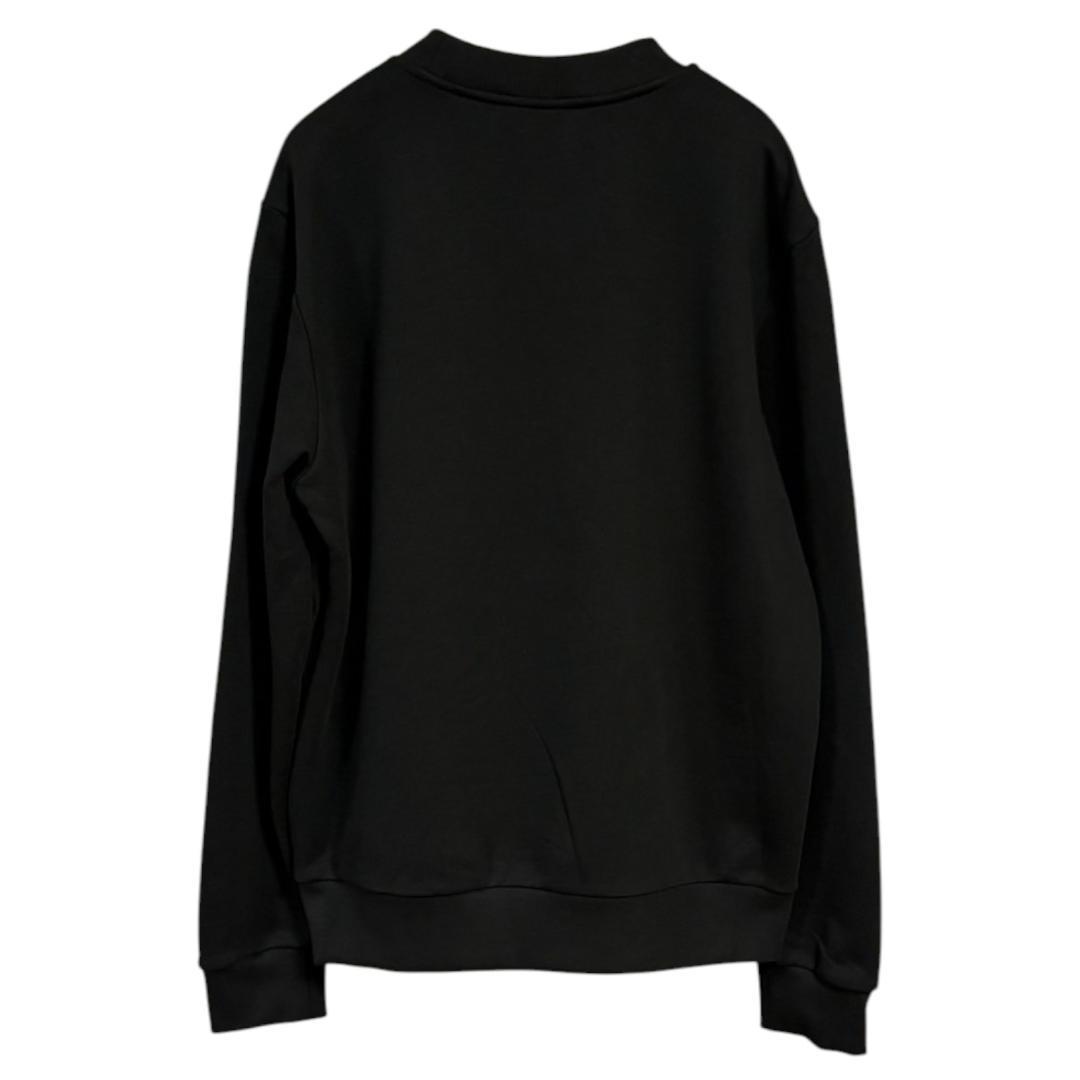 【新品未使用】MONCLER クルーネック スウェット　XL　黒色 トレーナー