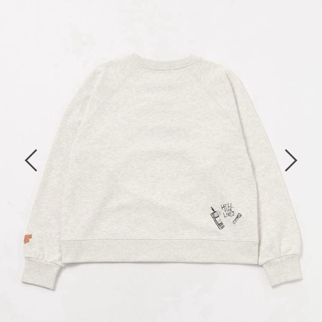 stranger things コラボ　アソートスウェットプルオーバー　M