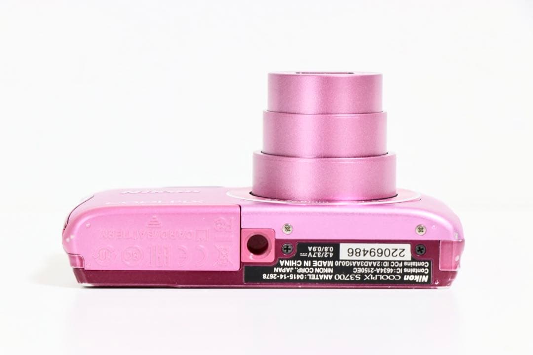 ニコン Nikon COOLPIX S3700 ピンク