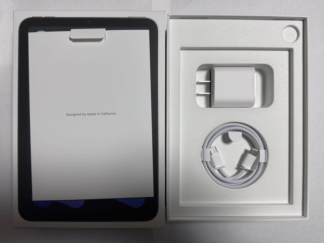 iPad mini 7 Wi-Fi 128GBスペースグレイ バッテリー100%