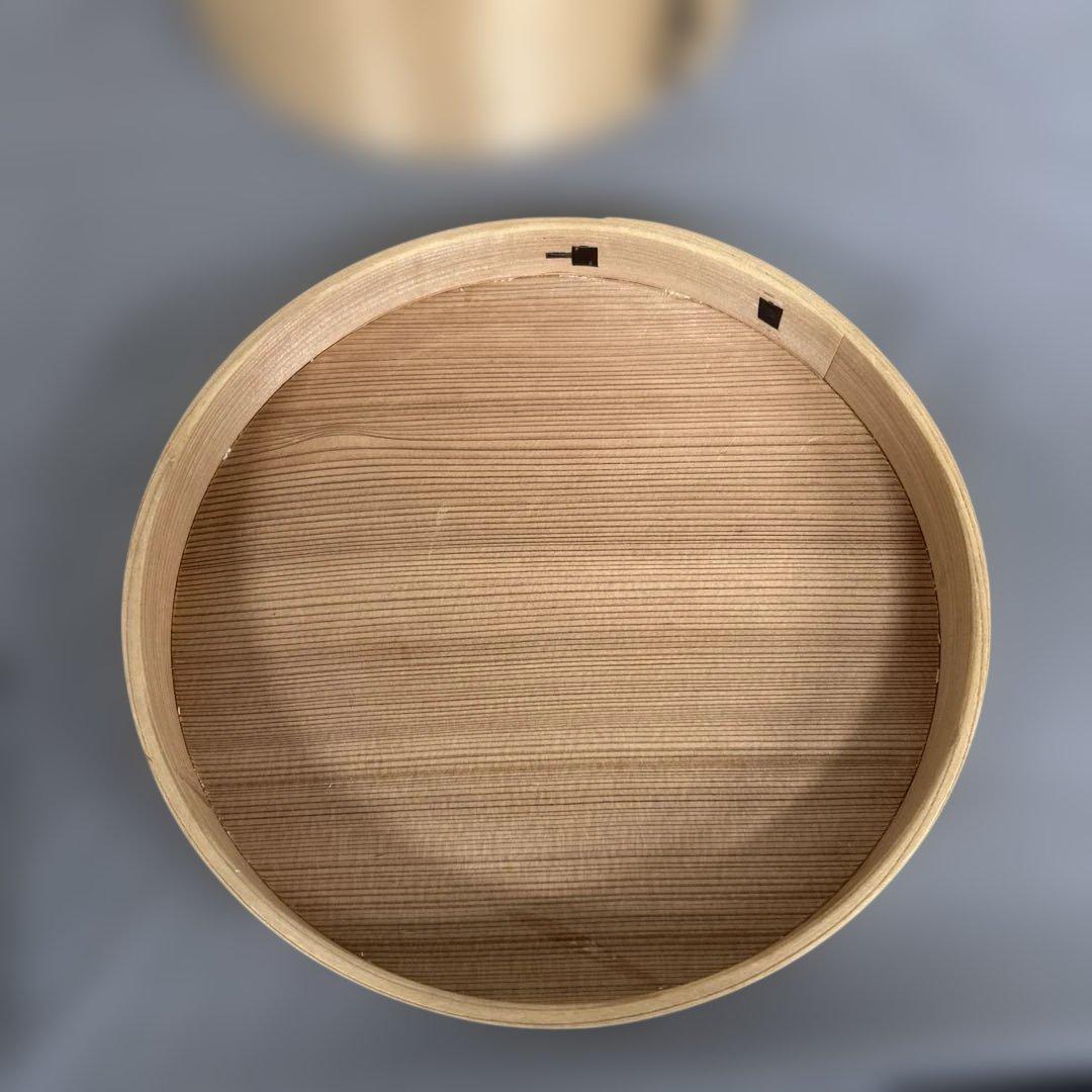 木製 円形 曲げわっぱ 20cm