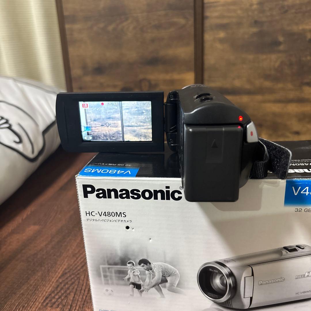 Panasonic HC-V480MS ビデオカメラ 本体