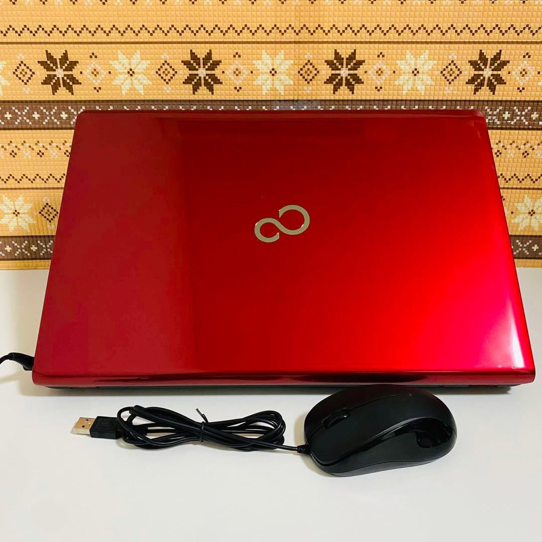 Y38 Fujitsuノートパソコン WEBカメラSSD高速 Windows11