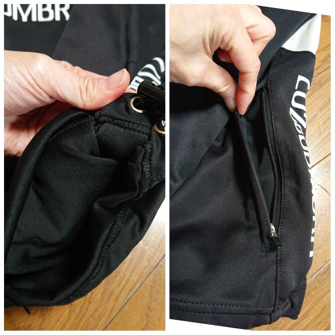 160☆ルースイソンブラ　キッズ　ジャージ上下　プラシャツ　ハーフパンツ　ズボン