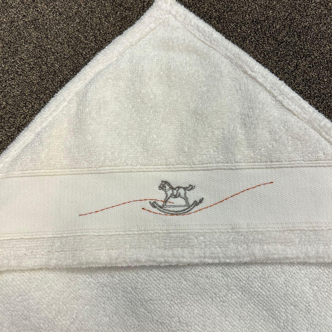 HERMES/エルメス　タオル　ミニタオル　おくるみ　バスラップ　ブランケット
