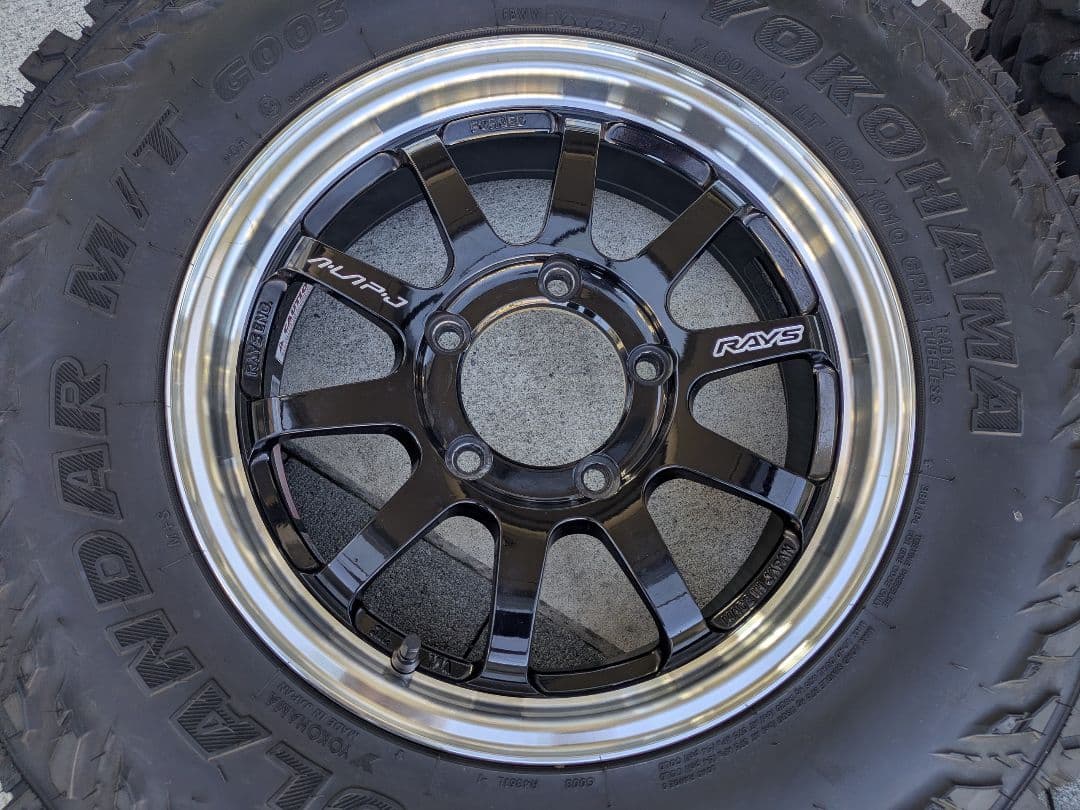 ジムニーJB64 RAYS A-LAP-Jジオランダー M/T G003 ①