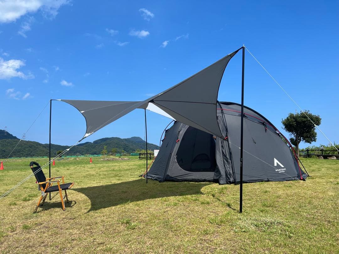 WINDY AND RAINY スターライトタープ グレー