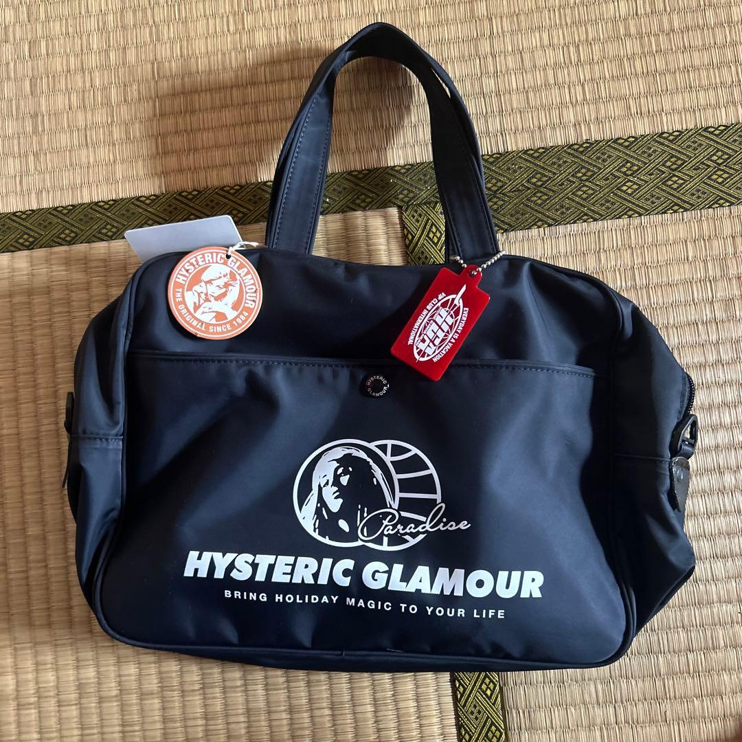 HYSTERIC GLAMOUR ネイビーショルダーバッグ