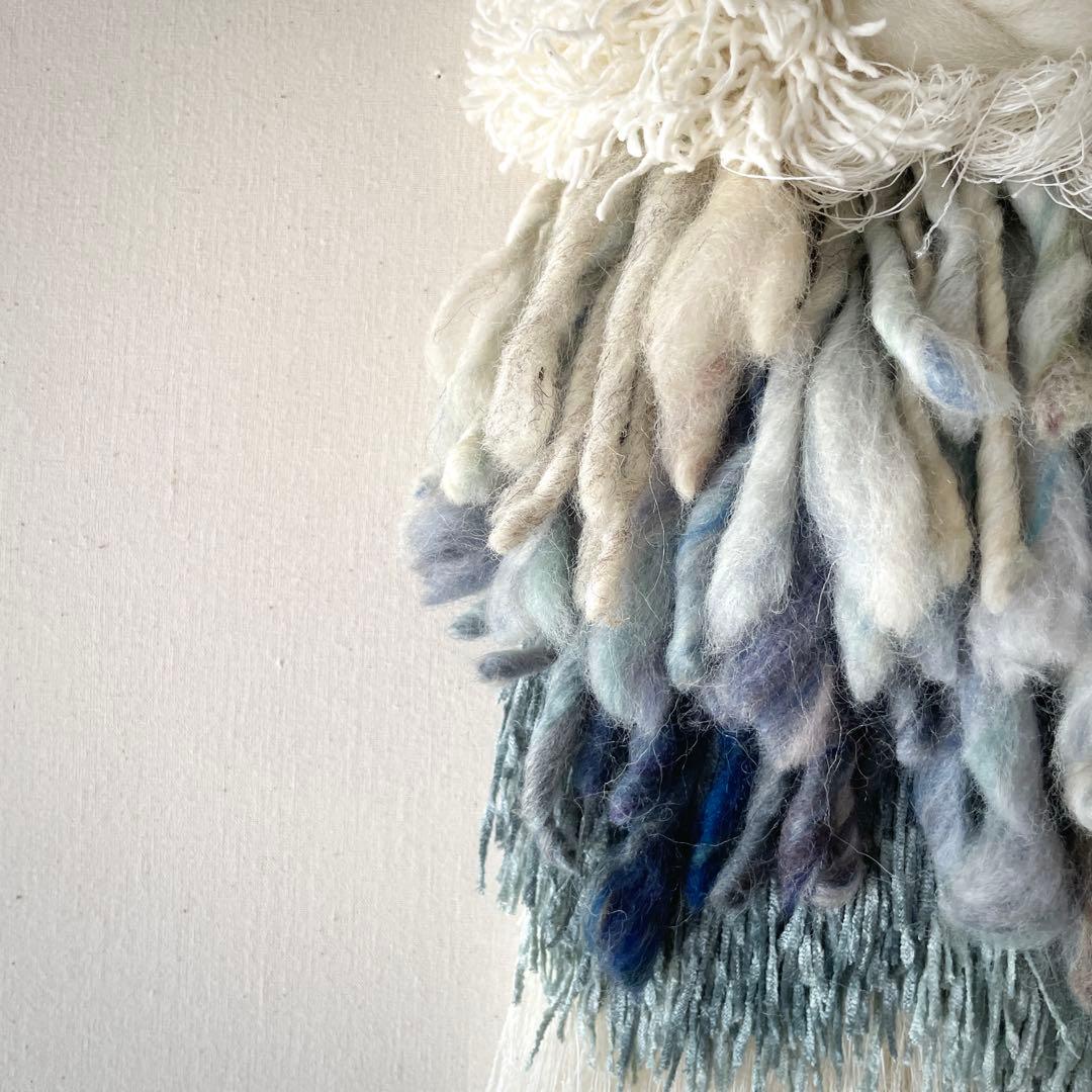 【一点もの】流木 ウィービング タペストリー 『木霊』