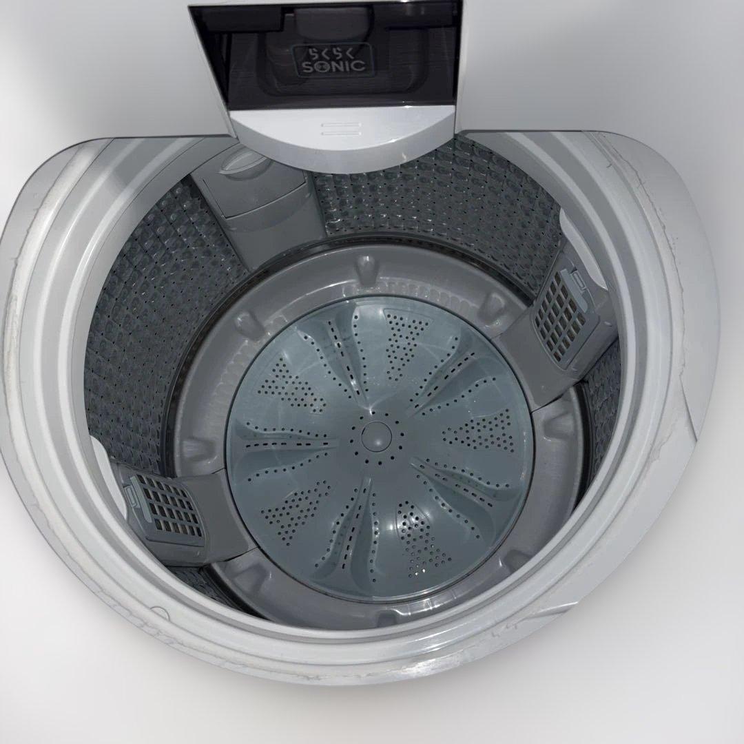 アクア/2021年製/洗濯機/AQW-GVX80J(W)/8kg