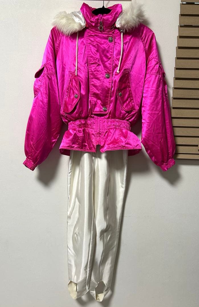 Courreges スキーウェア 上下セット レトロ 希少 ヴィンテージ 日本製