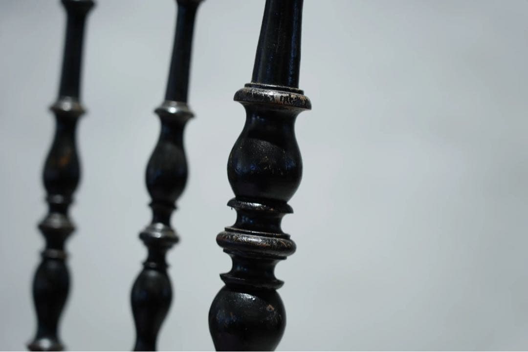 リバティ　フランス　アンティーク　チェア　ビンテージ　ナポレオンチェア　古木