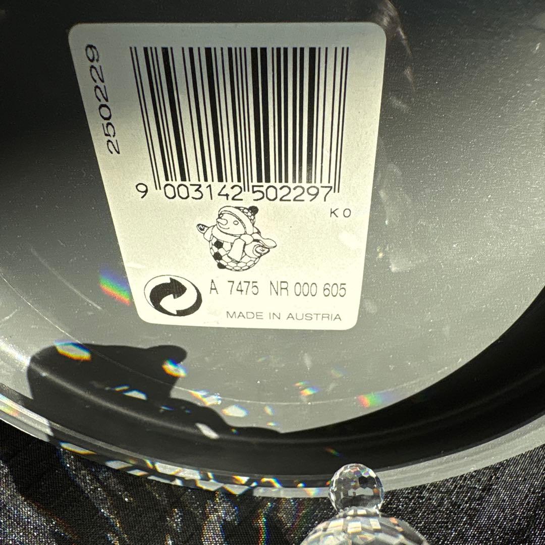 スワロフスキー　クリスタル　スノーマン　フィギュア