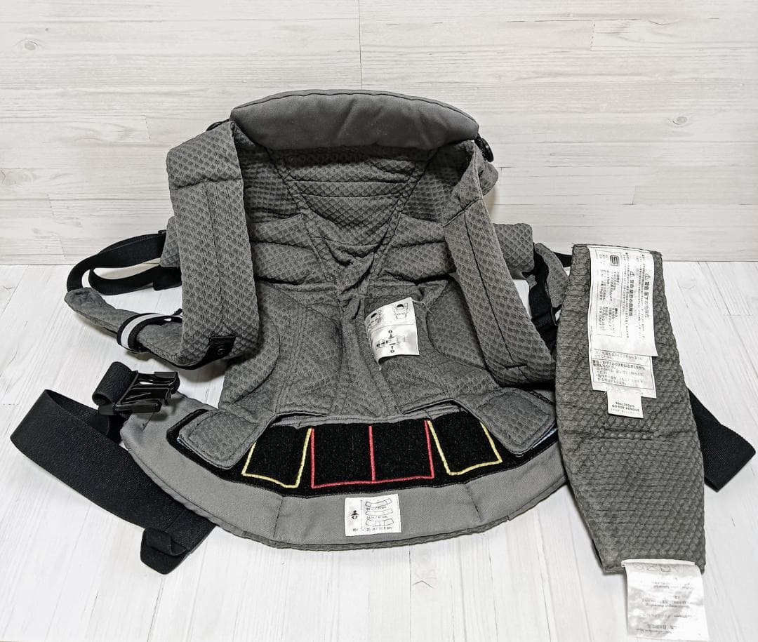【美品】エルゴベビー OMNI Breeze グラファイトグレー 抱っこ紐