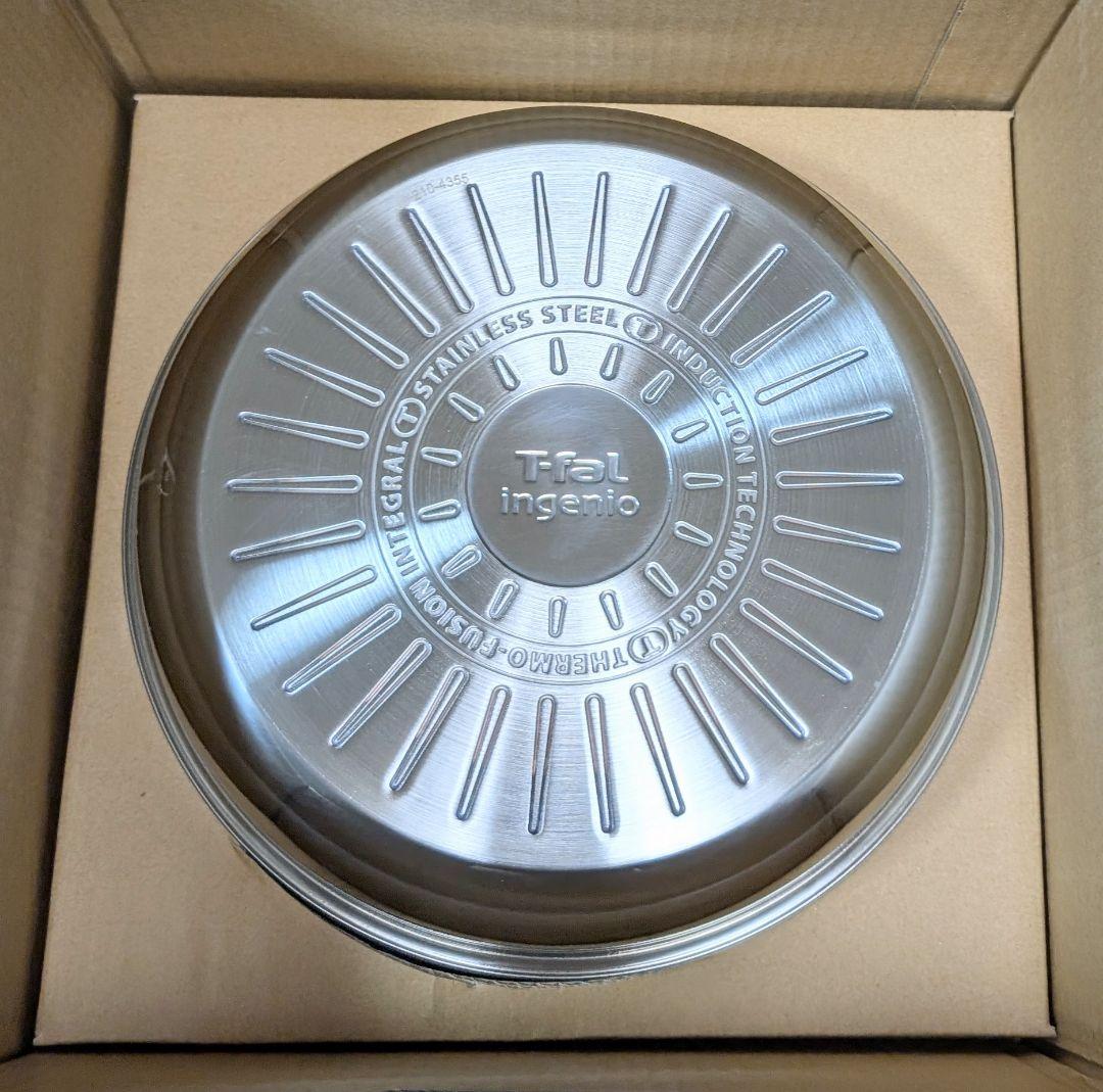 新品　ティファールインジニオネオステンレス 22cm,26cmフライパン+取手