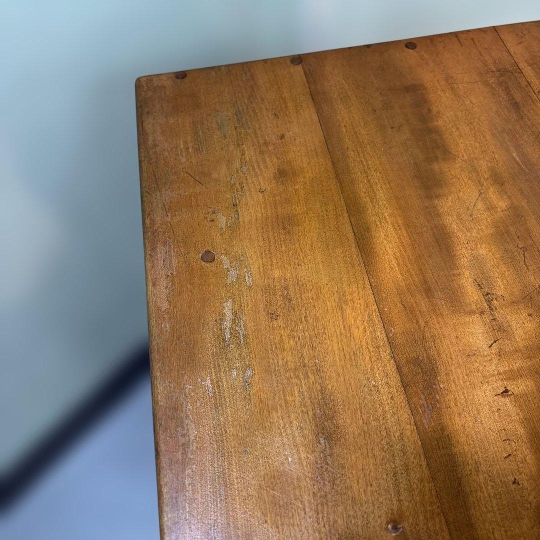 【最終値下げ】アンティーク　木製レコードラック｜ウッドラック　古家具　レコード