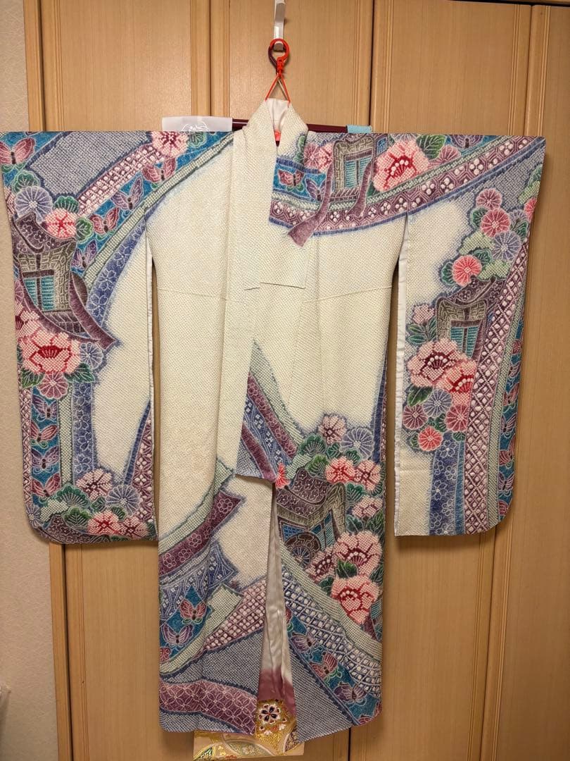 藤娘きぬたや総絞り振袖