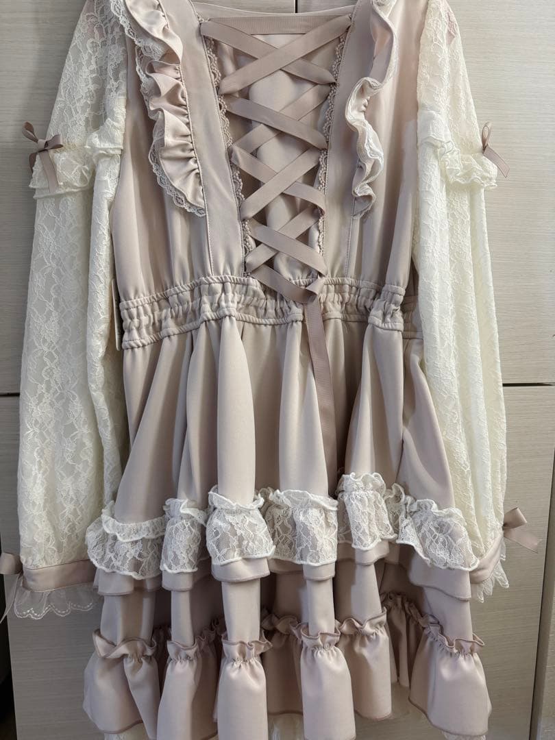 LIZ LISA ティアラリボンティアードワンピース