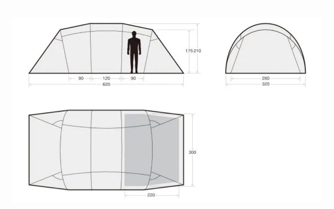新品未使用　SABBATICAL アルニカ サンドストーン　グランドシートセット