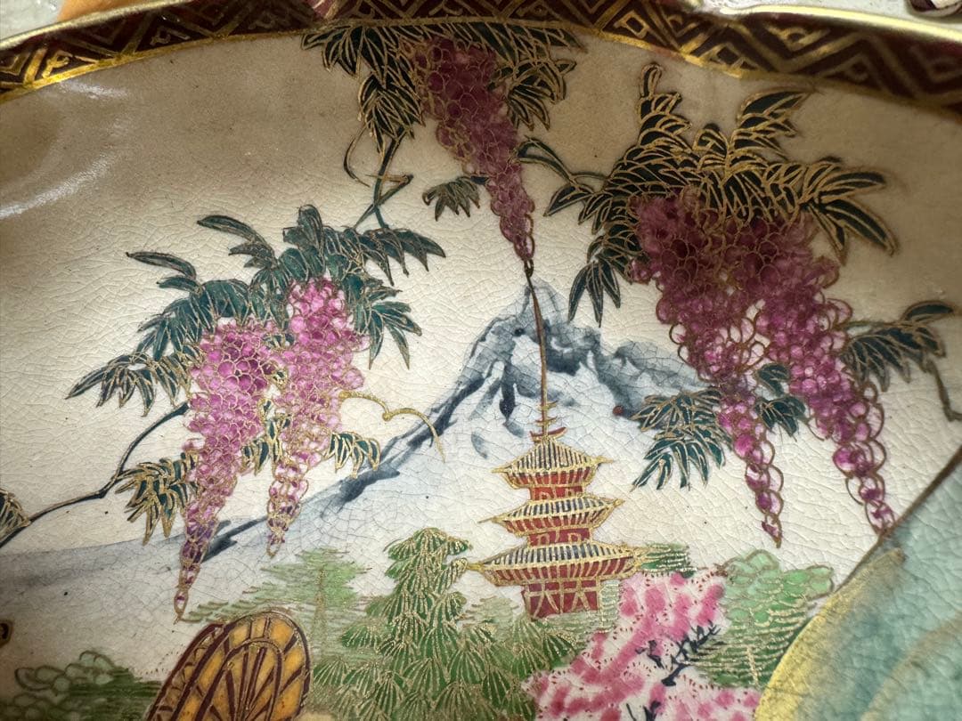 薩摩、風景画手描き