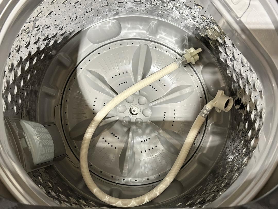 コンフィー 全自動洗濯機 7.0kg CAC06EW70 黒 2024年製