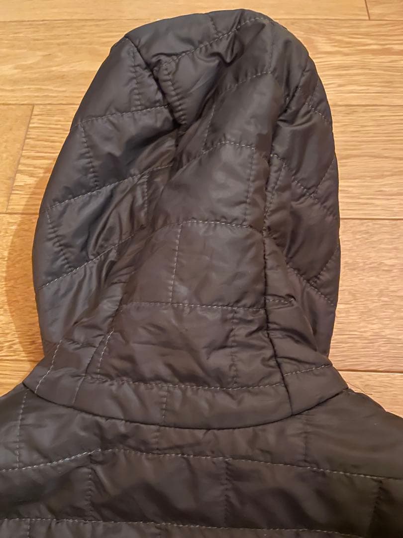 パタゴニア　ナノパフフーディー　ブラック　Sサイズ