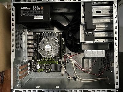 新品マザーボード・電源・中古ケースCPU・GPU他