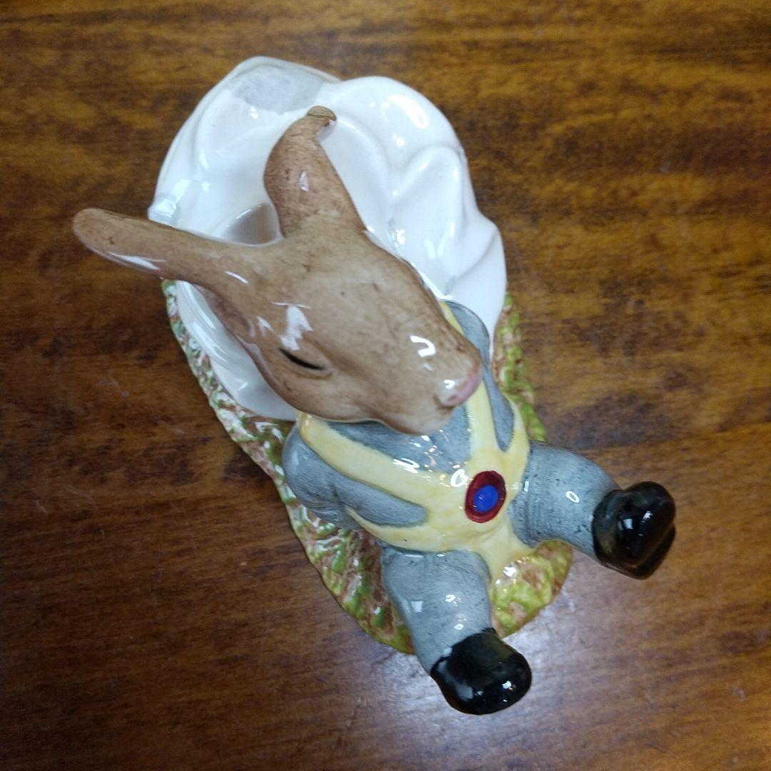 【売約済み】ロイヤルドルトン バニキンズ フリーフォール うさぎのフィギュリン