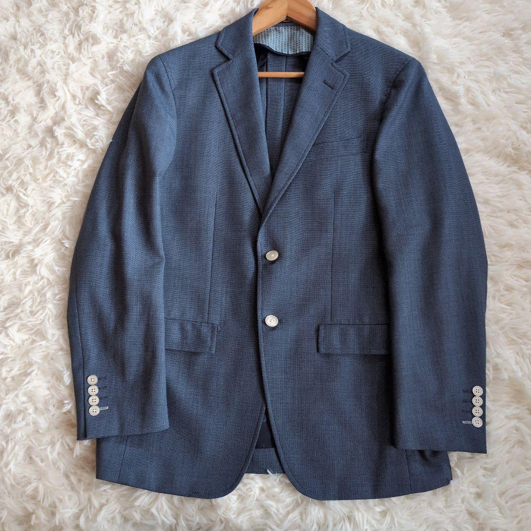 【美品 シェルボタン】オリヒカ スーツ セットアップ ストレッチ 洗える M