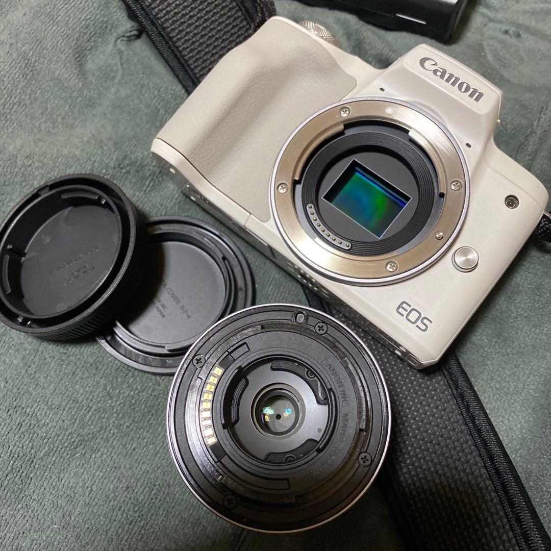 本日限定値下げCanon EOS Kiss M ホワイト