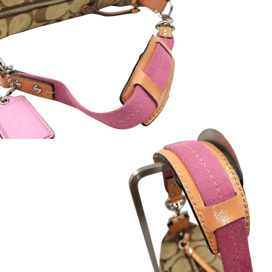 バッグ Coach OneShoulderBag Signature Pink y2k