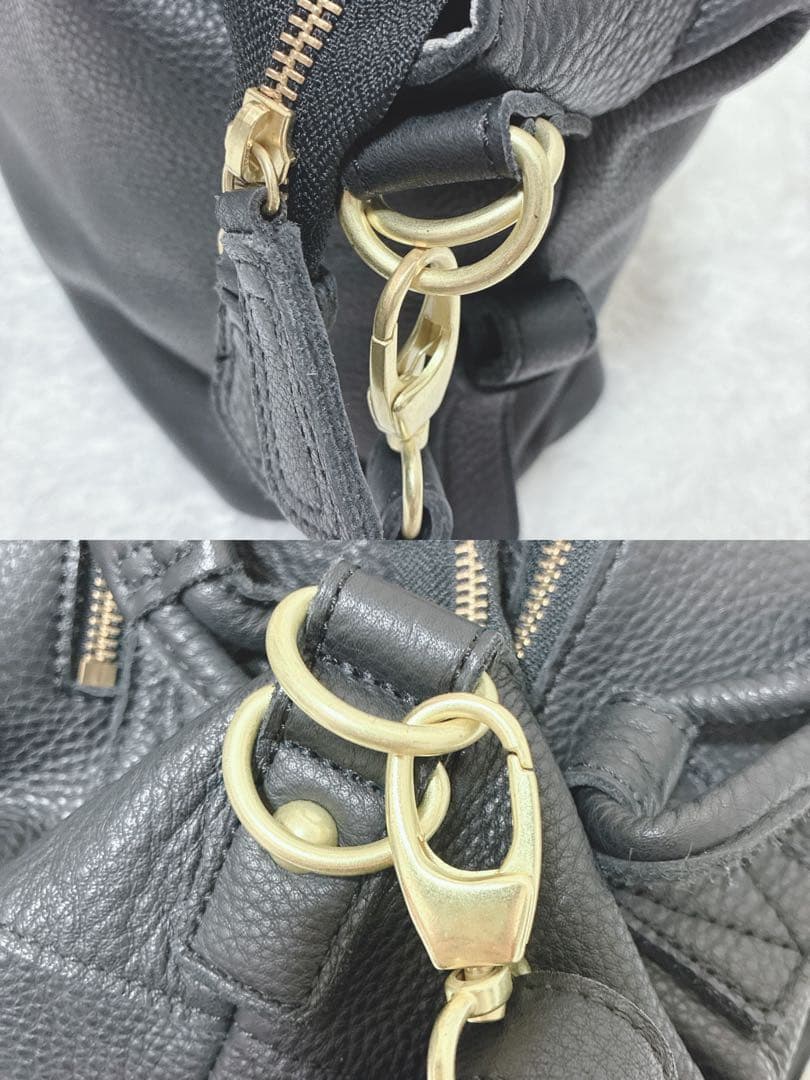 ✨美品✨　ear PAPILLONNER レザー 2WAY トートバッグ　大容量