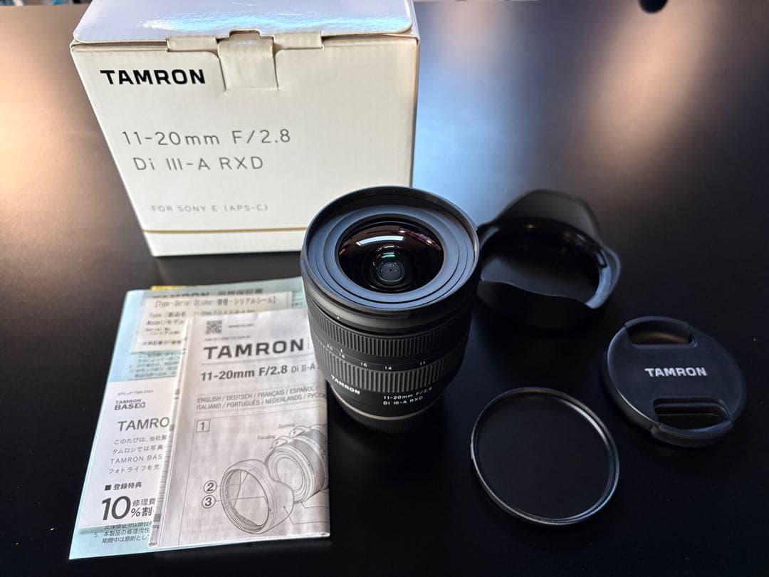 tamron 11-20mm f/2.8 di iii-a rxd ソニーE