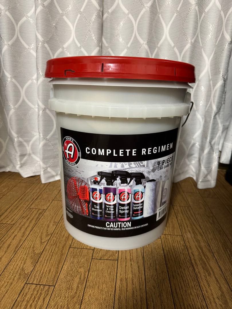 アダムスポリッシュ　洗車9点セット　Adam’s Polishes バケツ