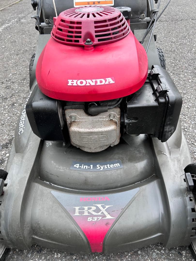 HONDA★ホンダ★HRX537★自走式 芝刈機 草刈機 稼働品　刈幅53cm